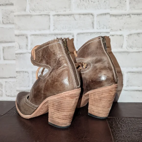 Freebird by Steven Brown Lace-Up Wedges - Picture 7 of 11